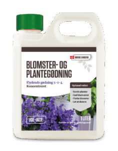 Blomster- og plantegødning - 1 liter