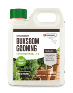 Buksbom gødning - 1 liter