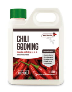 Chili gødning - 1 liter
