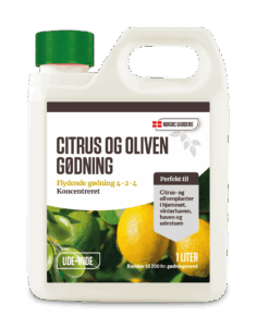 Citrus- og olivengødning - 1 liter