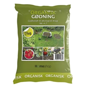 Homeshop Gødning Organisk Nk 4-7 - 7kg - 801PL1006