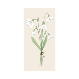 Ib Laursen - Servietter m/ vintergæk buket