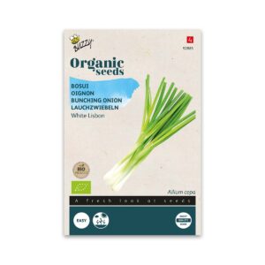 Økologisk Forårsløg frø "White Lisbon"