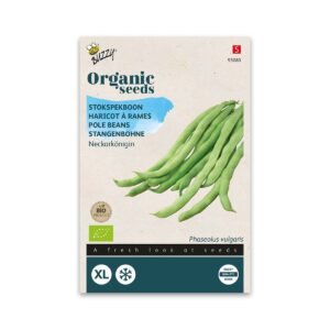 Økologisk Stangbønne frø "Neckarkönigin"