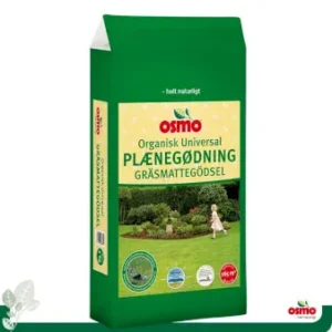 Plænegødning NPK 10-2-13 (+1) - organisk 12-2-4 +2% Organisk 20 kg. sække