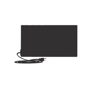 Varmemåtte - 18W, til forspiring af frø, 50 x 25 cm, 1,2 meter ledning