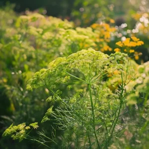 Det er nemt at dyrke dild fra frø; de spirer hurtigt og giver et friskt, aromatisk udbytte gennem næstem hele sommeren.