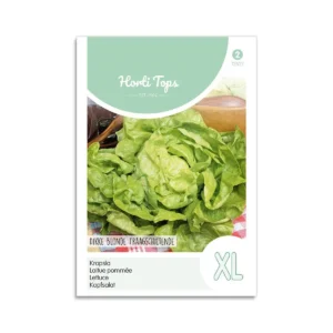 Ved såning af salatfrø, får man friske blade, der kan bruges som fødevarer