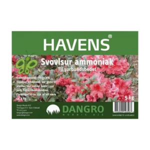 Svovlsur ammoniak er kendt for sit høje indhold af kvælstof (N) i ammoniumform og svovl (S), som begge er vigtige for planternes vækst