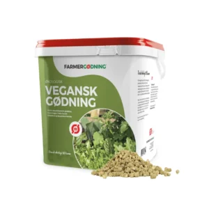 Vegansk gødning består udelukkende af plantebaserede eller mineralske råvarer